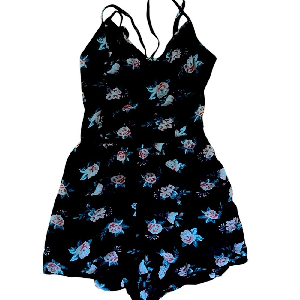 Hollister Floral Romper